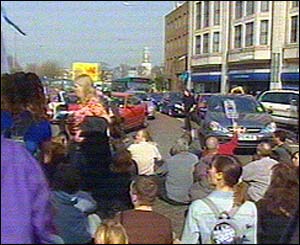 Cardiff city centre