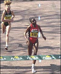 Joyce Chepchumba in 1997 