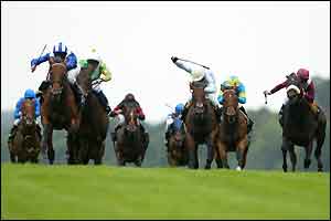 Nayaf leads the field on his way to victory