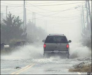 Seaboard town as Hurricane approaches