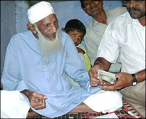 Receiving pension