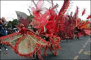 Carnival dancers