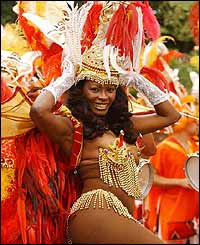 Carnival dancer