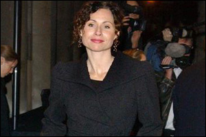 British actress Minnie Driver 