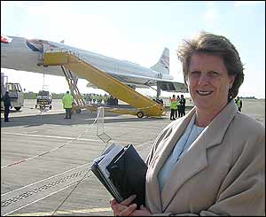 Concorde in Cardiff