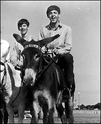 Ringo Starr and Paul McCartney