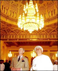 Prince Charles and Dr Khalan bin al-Siabia 