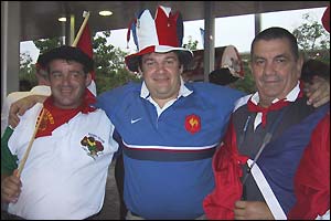 French fans