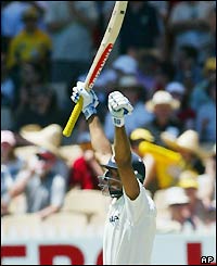 VSS Laxman makes his century
