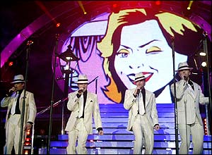 Westlife in concert