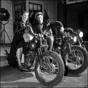 Brando in The Wild One 