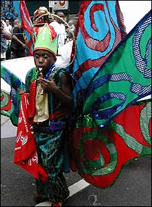 Boy in costume