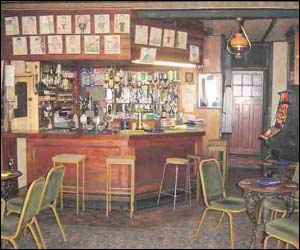 The bar at Browns
