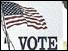 US flag with the word 