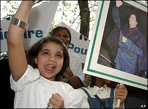 Gaddafi supporters