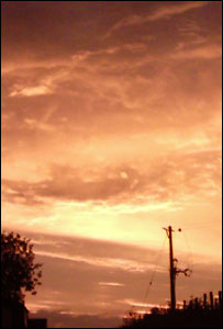 Sunset over Abertysswg, Rhymney Valley (Glyn Selkirk, from Abertysswg)
