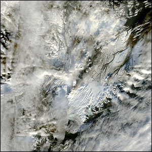 Grimsvotn volcano   Nasa