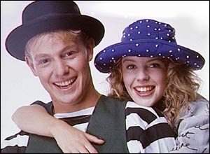 Jason Donovan and Kylie Minogue