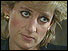 Diana looking  mournful