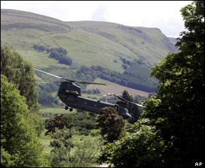 Chinook helicopter