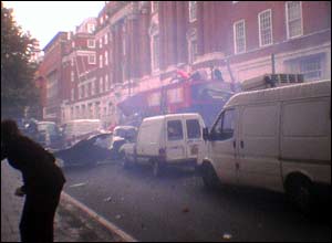 Bus blast