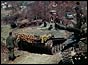 Bosnian Serb troops and tank in Ilijas