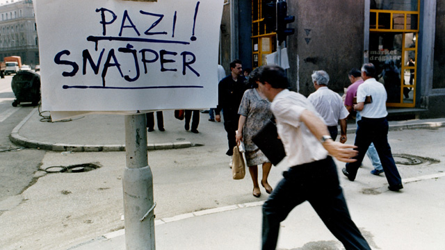 Sniper alley claimed many lives in the city