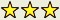 3 stars