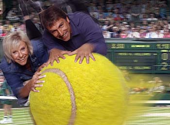 Sue Barker and John Inverdale present live coverage of this year's tournment from the All England Club at Wimbledon