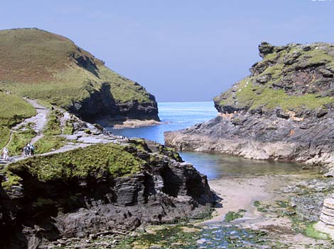 Sea at Boscastle