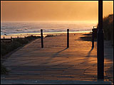 Sunrise on Redcar Prom