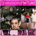 'ShakespeaRe-Told' website