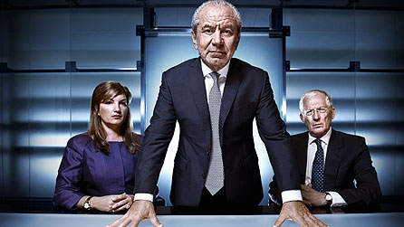 Karren Brady, Lord Sugar and Nick Hewer