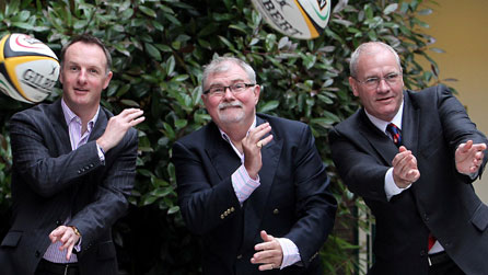 (L-R): Shane Glynn, Jim Neilly and Shane Logan