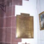 This photograph was taken in St Nicholas Church Tower, Whitehaven, Cumbria. On the wall is the Memorial Plaque for those parishioners who were casualties of World War Two. Below the Plaque is the Dunkirk Memorial Casket. It was presented by the 1940 Dunkirk Veterans Association. This photograph was taken in St Nicholas Church Tower, Whitehaven, Cumbria. On the wall is the Memorial Plaque for those parishioners who were casualties of World War Two. Below the Plaque is the Dunkirk Memorial Casket. It was presented by the 1940 Dunkirk Veterans Association.