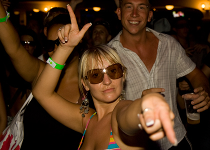 The crowd at Ibiza Rocks