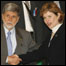 Celso Amorim e Susan Schwab