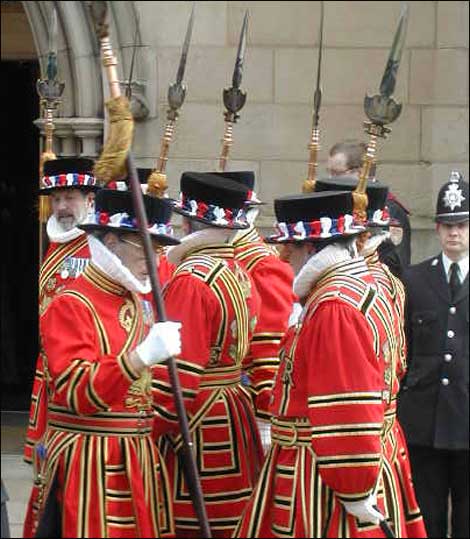 royal maundy service, wakefield, 2005