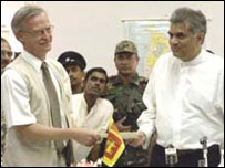 Wickramasinghe signing CFA 