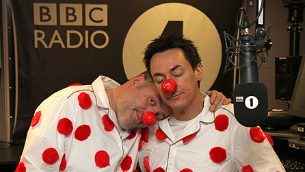 Chris Moyles and Comedy Dave
