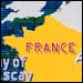 map of France