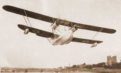 Shorts Singapore - the first long range flying boat 1926 - Courtesy of Bombardier Aerospace (formerly Shorts)