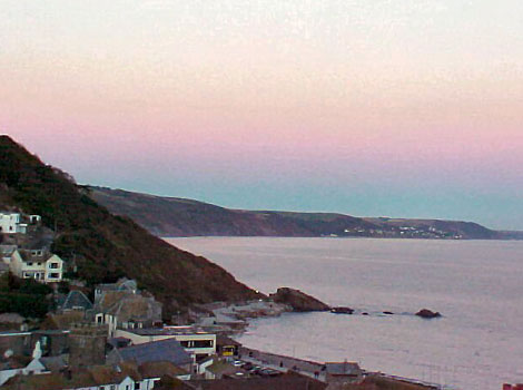 Coastline surrounding Looe