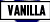 vanilla