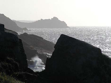Cliffs on the Zennor coast