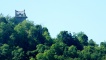 A view of the magical Fatlips Castle from Carden Cottage