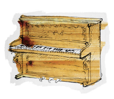 a piano