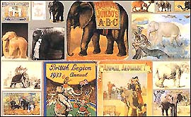 Pic: Pop art by Peter Blake: P is for Pachyderm.