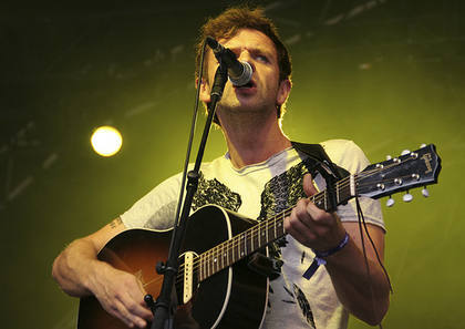 Cherry Ghost onstage at Summer Sundae