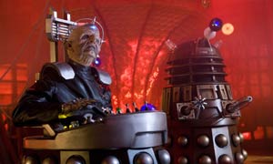 Davros and dalek in Doctor Who: Journey's End